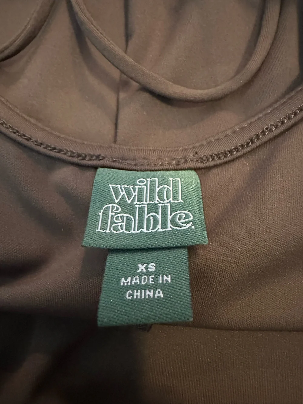 Women’s Wild Fable Brown Mini-Dress NWT Size XS
